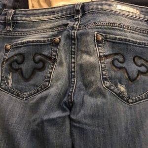 Express Rerock Bootcut Jeans 10R